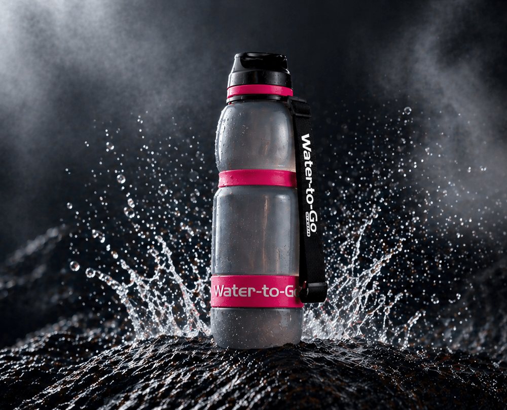 Water-to-Go Active Wasserfilterflasche in Pink